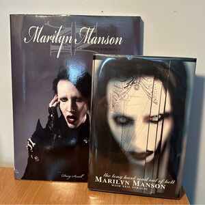 Marilyn Manson set of two books